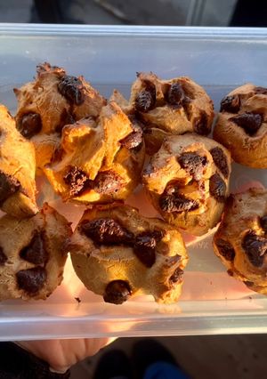 Una foto de Mini galletitas de pasta de maní y harina de garbanzos