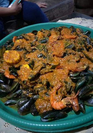 Foto resep Kerang udang saus padang