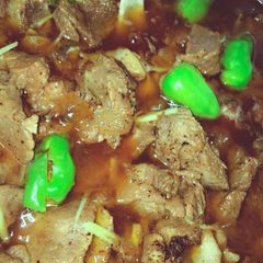 A picture of Mutton Balochi karhai.