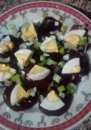Une photo de Salade de betterave
