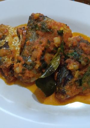 Foto resep Ikan Gembung Sambal Woku Khas Manado ala Finari Kichen
