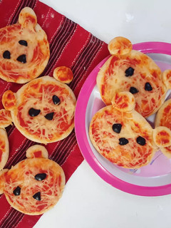 صورة لوصفة بيتزا للأطفال 🍕