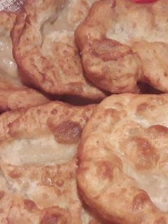 Rozskovászos lángos 👌 recept fotója