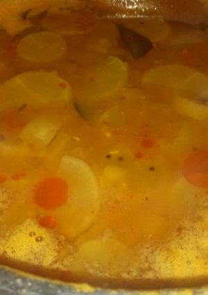 முள்ளங்கி சாம்பார் (mullangi sambar recipe in Tamil) செய்முறை முக்கிய புகைப்படம்
