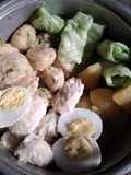 Siomay ayam + ikan simpel