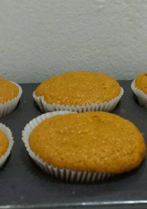 Una foto de Cupcakes de zanahoria y calabaza 🎃
