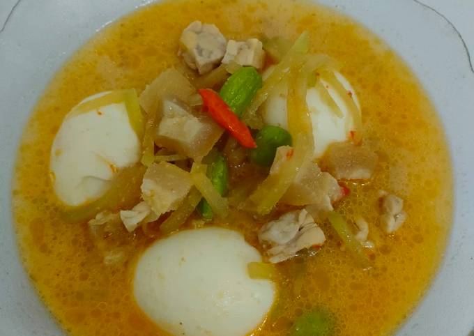 Cara Gampang Membuat Lodeh Manisa Telur Ayam yang Bisa Manjain Lidah