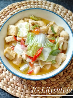 Foto resep Cah sawi putih