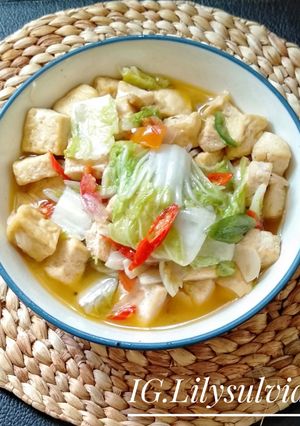 Foto resep Cah sawi putih