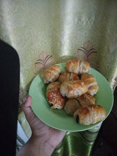 Foto resep Cemilan dari puff pastry isi pisang coklat