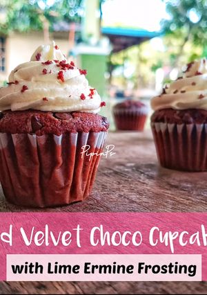 Foto resep Red Velvet Cupcakes with Ermine Frosting