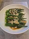 Steamed Okra