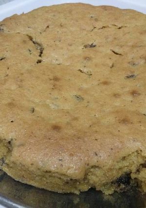 A picture of No Beat Custard Cake.