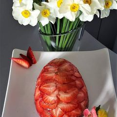 A picture of Dates Chocolate Cake.