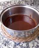 Cómo hacer cobertura de chocolate vegana para tartas