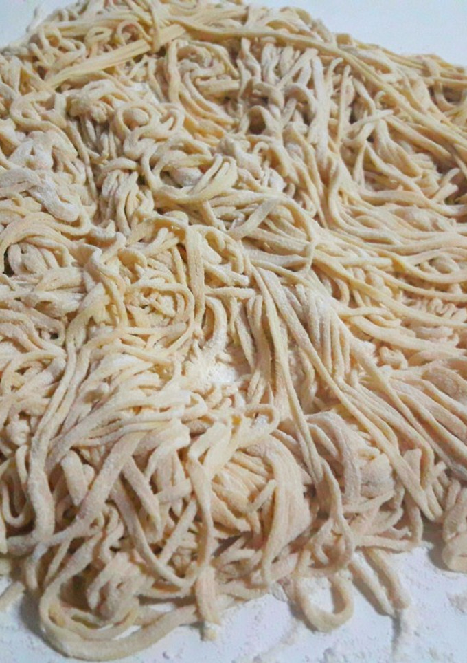 Una foto de Fideos Caseros fácil y económicos