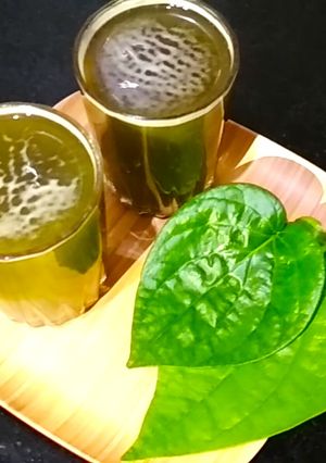 A picture of Betel leaf Sarbat.