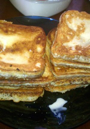 A picture of Bomb ass Fluffy french toast.