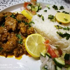 Mango chicken Curry A picture of Mango chicken Curry.