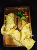 Chicken Malai Boti Roll Paratha