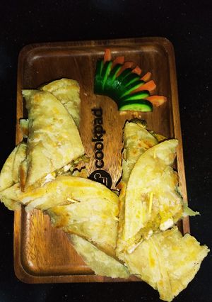 A picture of Chicken Malai Boti Roll Paratha.