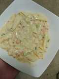 Pasta penne en salsa home made