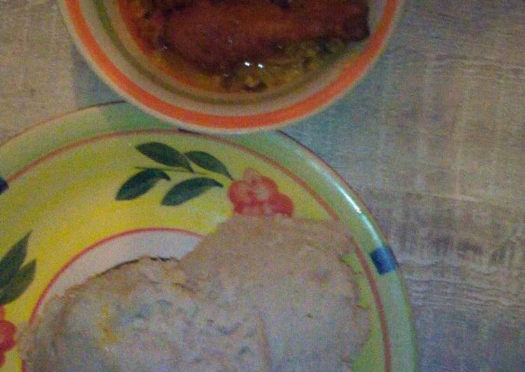 Master The Art Of Egusi soup, chicken and pounded yam