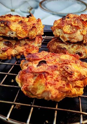 A picture of Breakfast Cookies / Cornflakes Cookies.