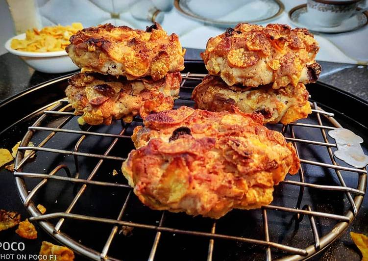 Recipe of Super Quick Homemade Breakfast Cookies / Cornflakes Cookies