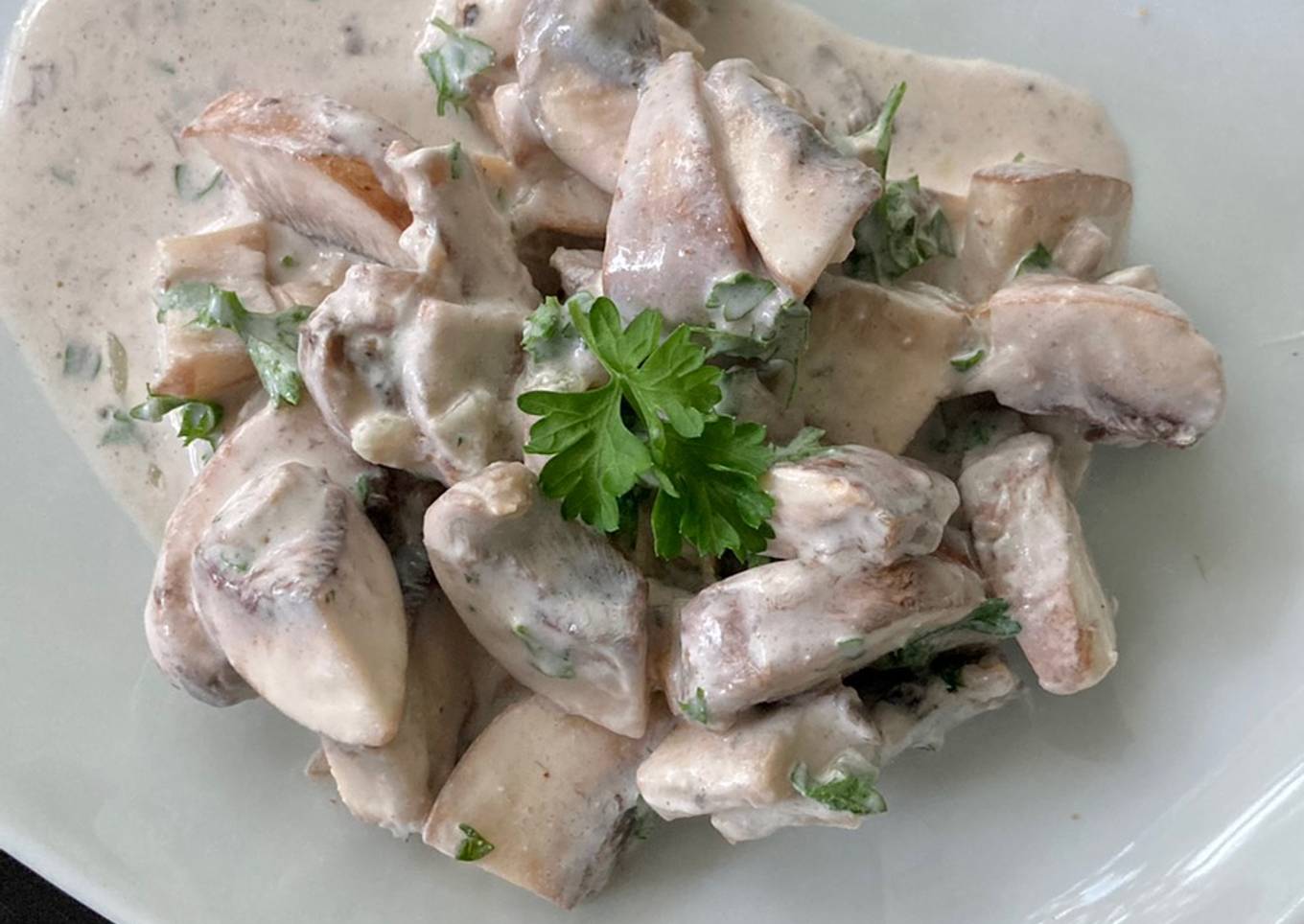 Salade de champignons