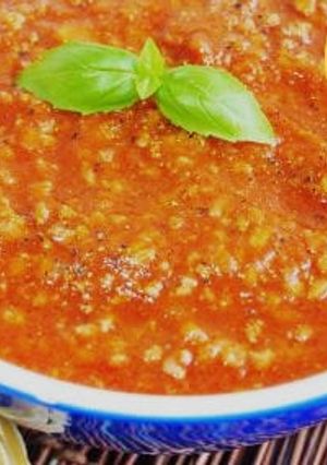 Una foto de Salsa bolognesa