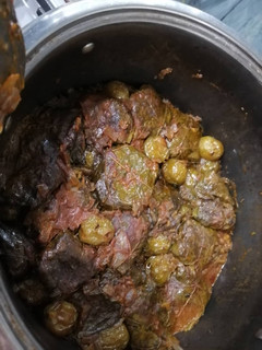 عکسی از دستور دلمه برگ مو