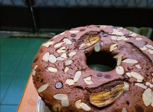 Foto resep Bolu Pisang Coklat Panggang
