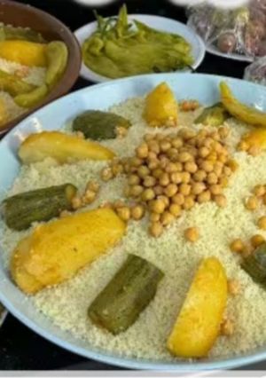 صورة لوصفة كسكس لمئة شخص والبنة فووور✅️
