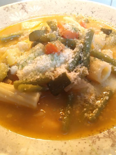Una foto de Sopa Minestrone