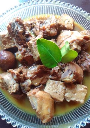 Foto resep Semur Ayam Tahu Kecap