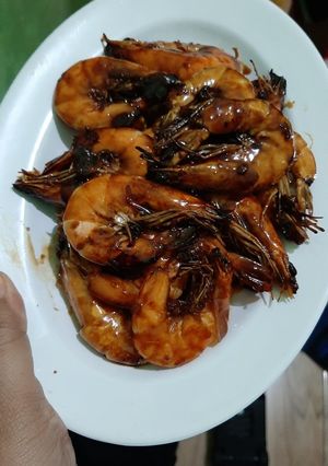 Foto resep Udang bakar madu