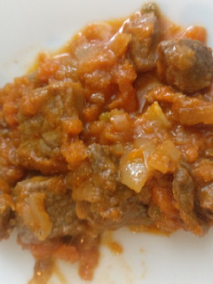 Una foto de Carne en salsa