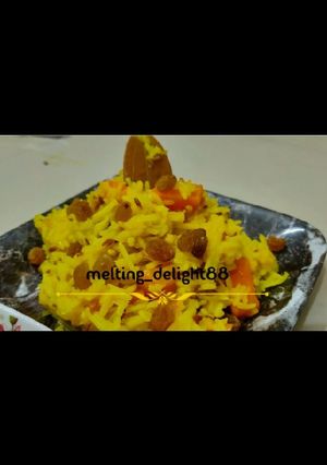 A picture of Meethi Khichdi.