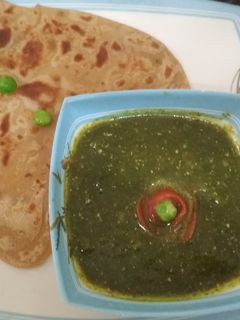A picture of Palak ka saag.