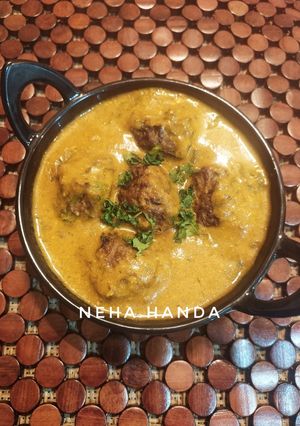 A picture of Lauki(bottle gourd) kofte.