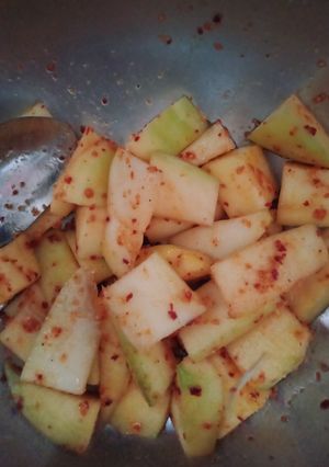 Hình của món Xoài lắc.