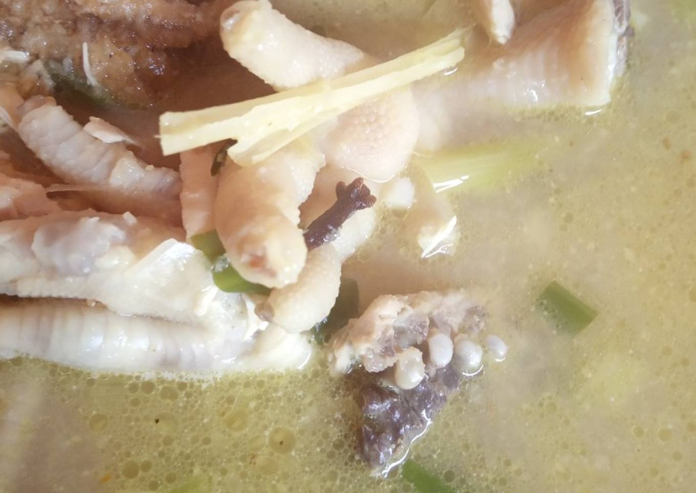 Soto Ceker segar buat anak2 (No MSG)