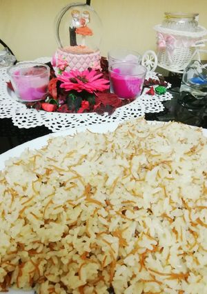 صورة لوصفة طبخ رز بشعيرية