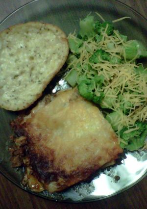 A picture of Lasagna.