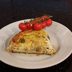 A picture of Sausage, Cheese and Jalapeño Quiche.