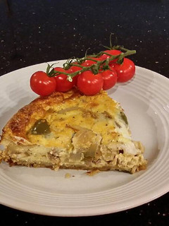 A picture of Sausage, Cheese and Jalapeño Quiche.