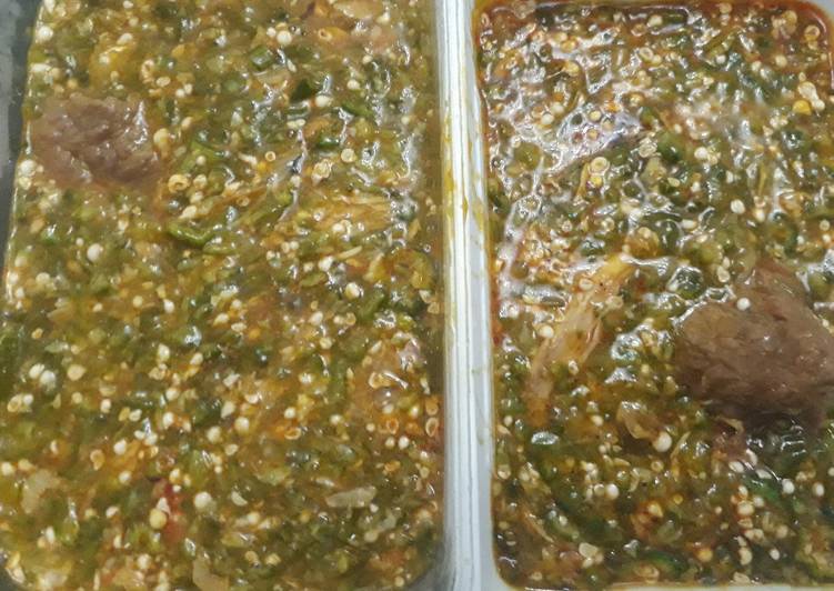 Steps to Prepare Award-winning Okro soup