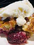 Quick Blackberry Cobbler