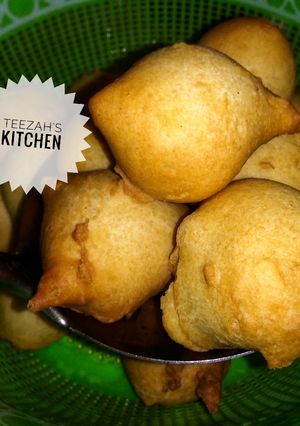 Fanken yan gayu (drop doughnuts) ainihin hoton girkin